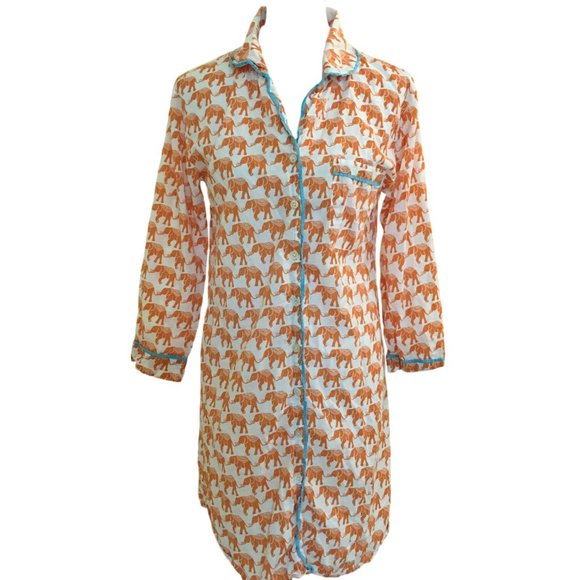 Rock Flower Paper Elephant Dress - Small - Picture 1 of 7